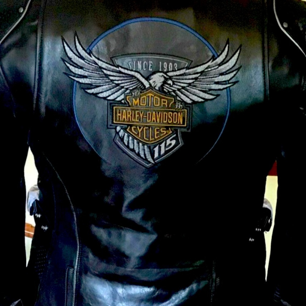 115 Anniversary Harley Davidson Leather Jacket
